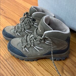 BearPaw Tan and black Women's hiking Boots
